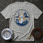 Global Poodle Wanderer T-Shirt Poodle World Traveler T-Shirt | Premium Dog Apparel