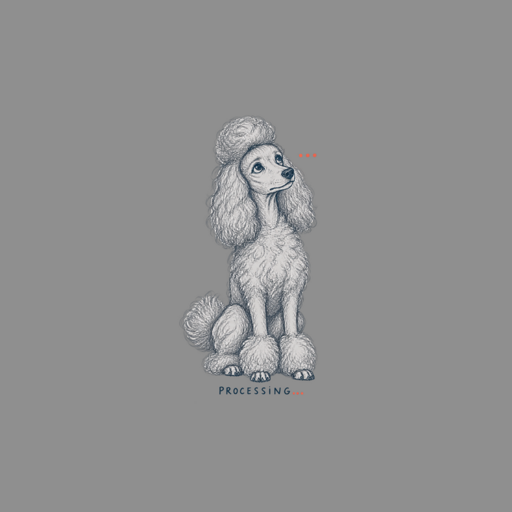 Processing Poodle T-Shirt