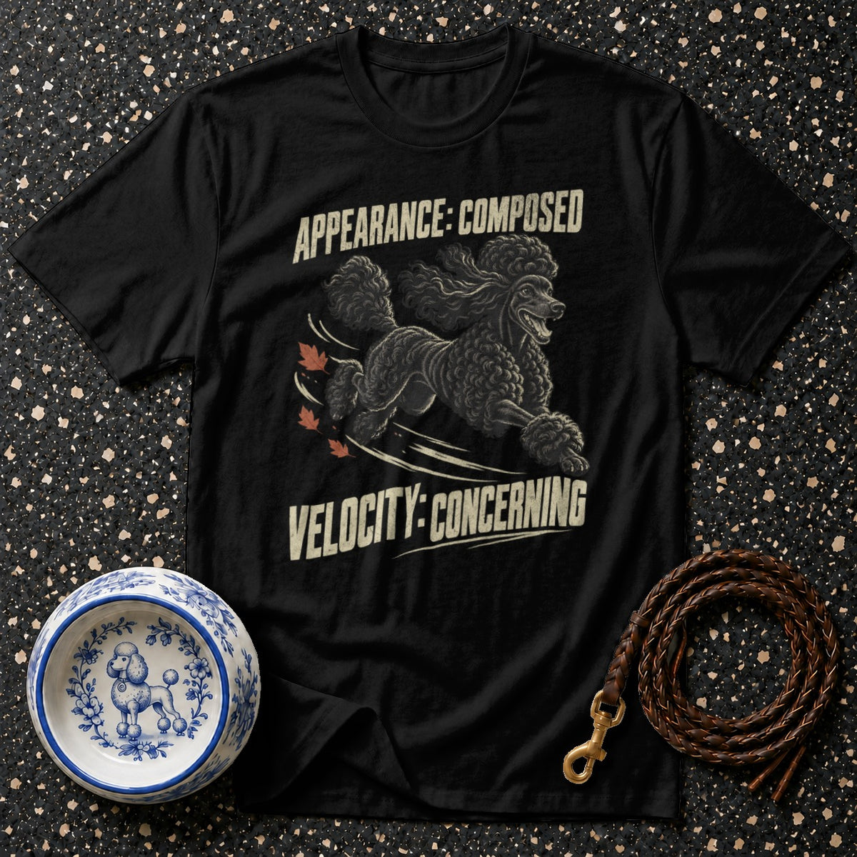 Composed Velocity Poodle T-Shirt