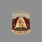 Center Stage Poodle T-Shirt Center Stage Poodle T-Shirt | Premium Dog Apparel