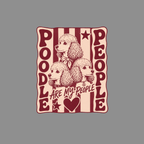 T-shirt Poodle People Vintage Aesthetic T-Shirt Poodle Are My People T-Shirt | Premium Dog Apparel