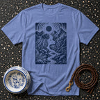 T-shirt Poodle Mountain Vista T-Shirt Poodle Mountainscape T-Shirt | The Poodle Collection