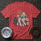 T-shirt Vintage Sunshine Poodle T-Shirt Vintage Poodle T-Shirt | Retro Dog Lover Apparel