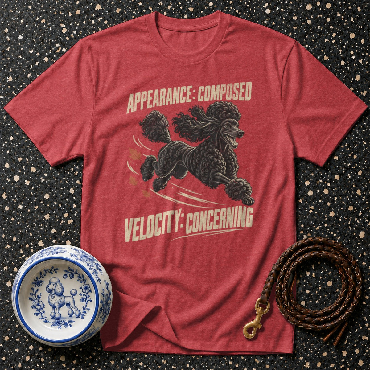 Composed Velocity Poodle T-Shirt