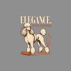 T-shirt Elegance With Purpose Poodle T-Shirt Poodle "Elegance with Purpose" T-Shirt | Premium Apparel