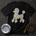 T-shirt Floral Patchwork Poodle T-Shirt Poodle Patchwork T-Shirt | Unique Dog Lover Apparel