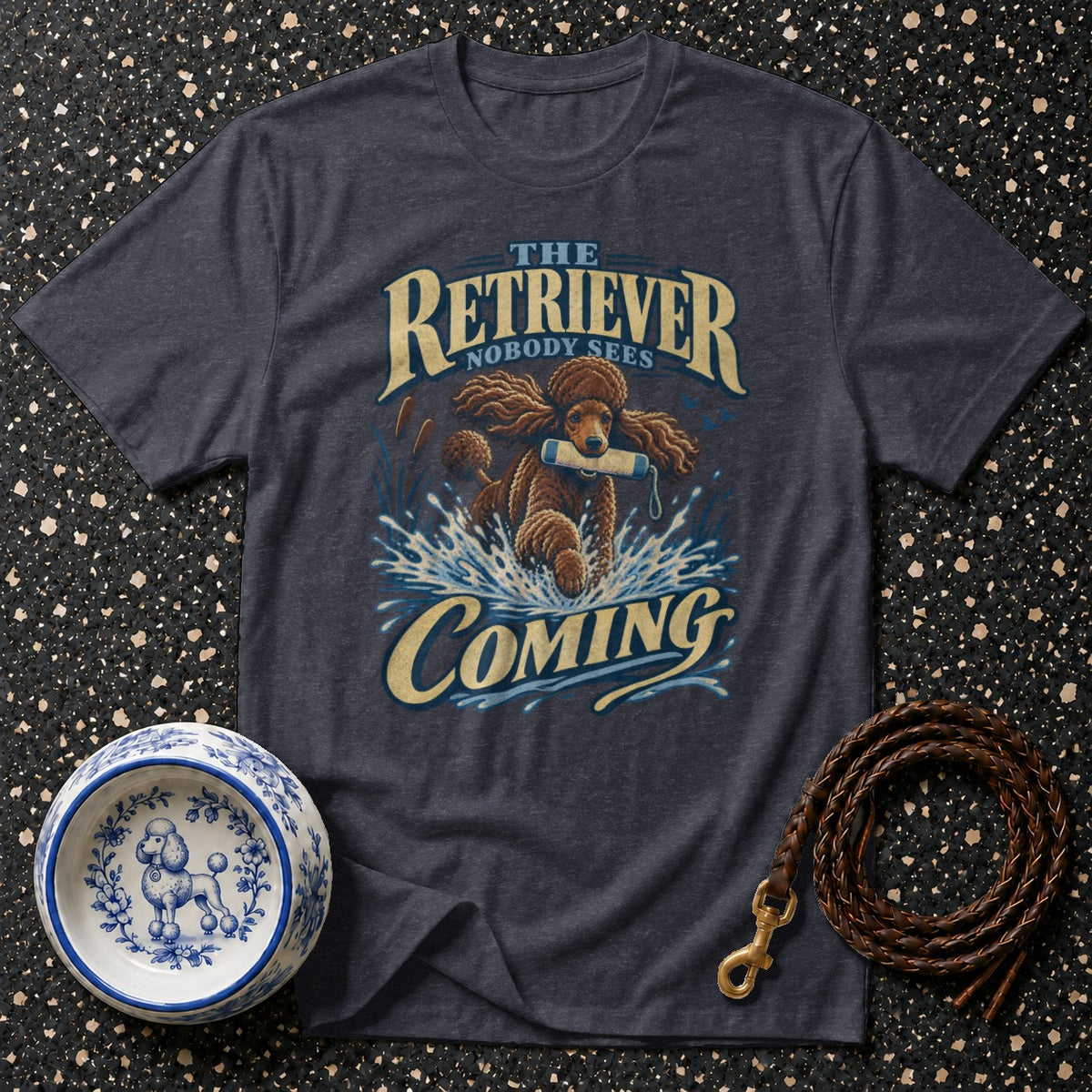 Retro Poodle Retriever T-Shirt