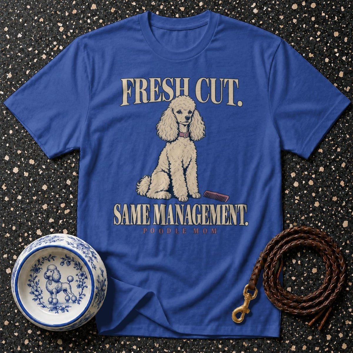 T-shirt Fresh Cut Poodle Mom T-Shirt Poodle Mom T-Shirt | Fresh Cut, Same Management