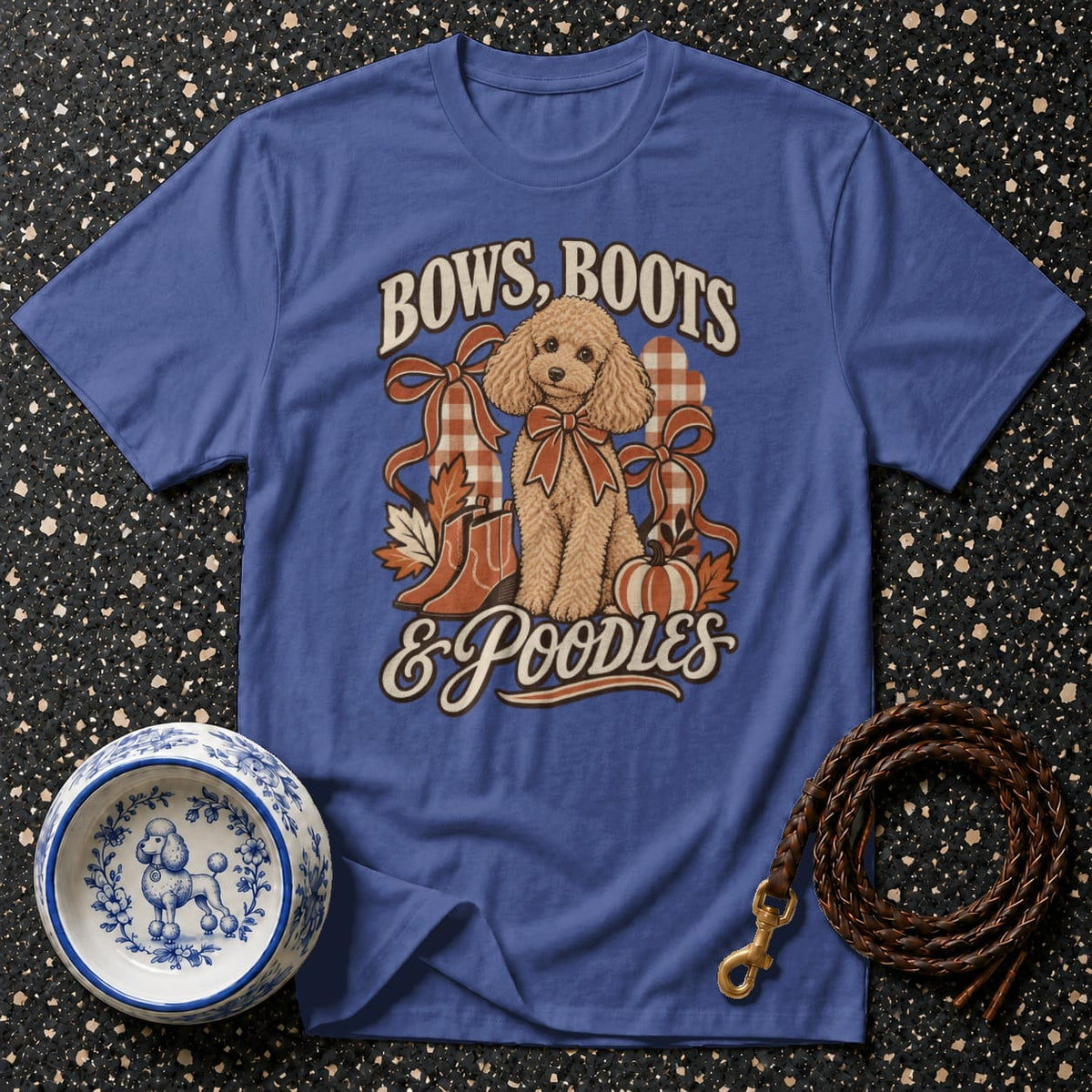 Bows Boots and Poodles T-Shirt Poodle T-Shirt | Bows Boots Poodles