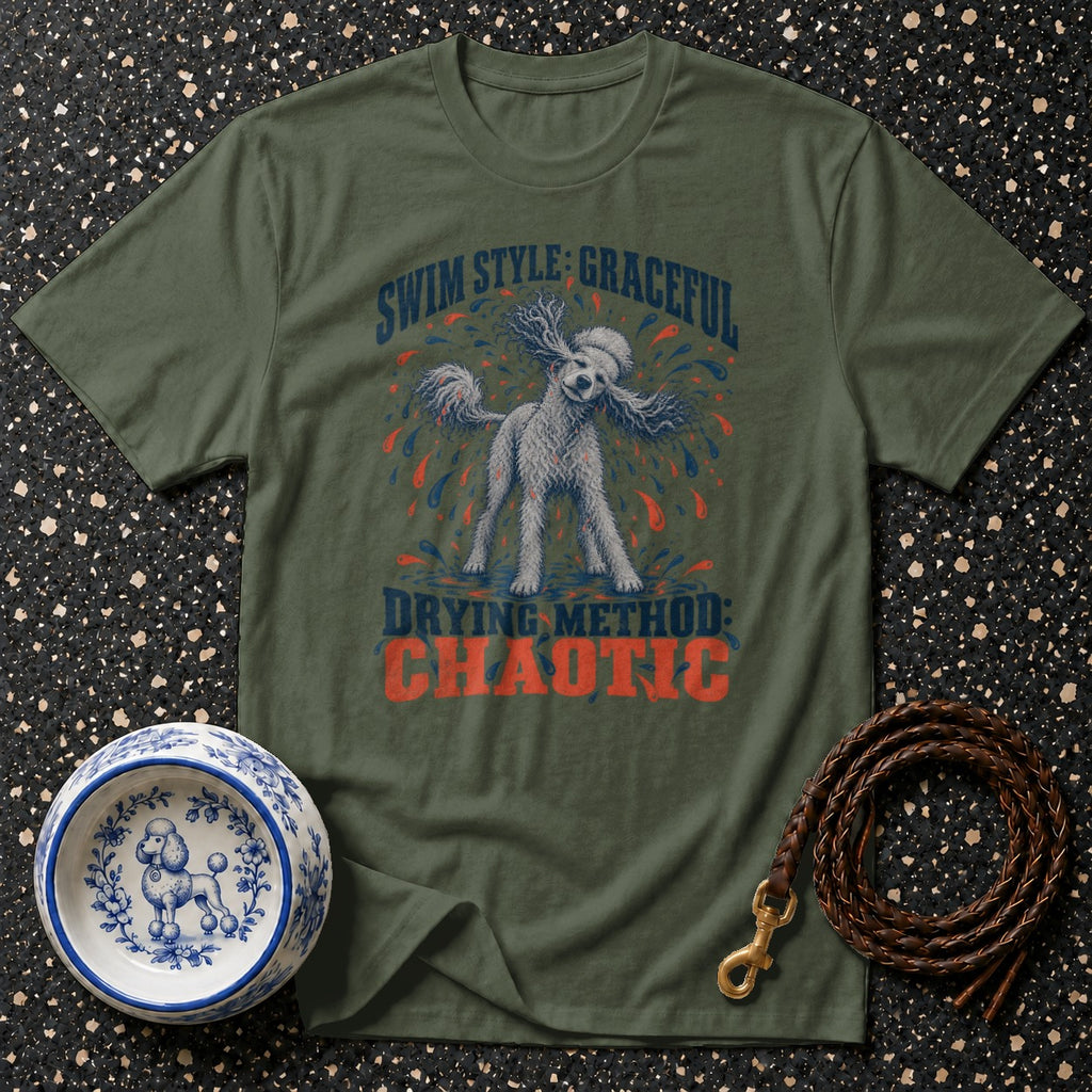 Graceful Chaotic Poodle T-Shirt