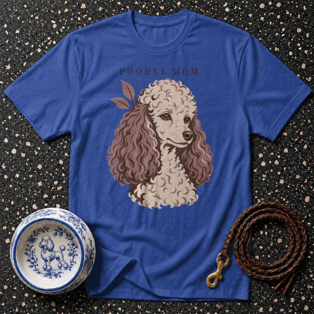 T-shirt Chic Poodle Mom T-Shirt Poodle Mom T-Shirt | Premium Dog Lover Apparel