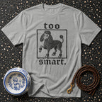 T-shirt Poodle Intellect Graphic T-Shirt Poodle T-Shirt | Too Smart Apparel