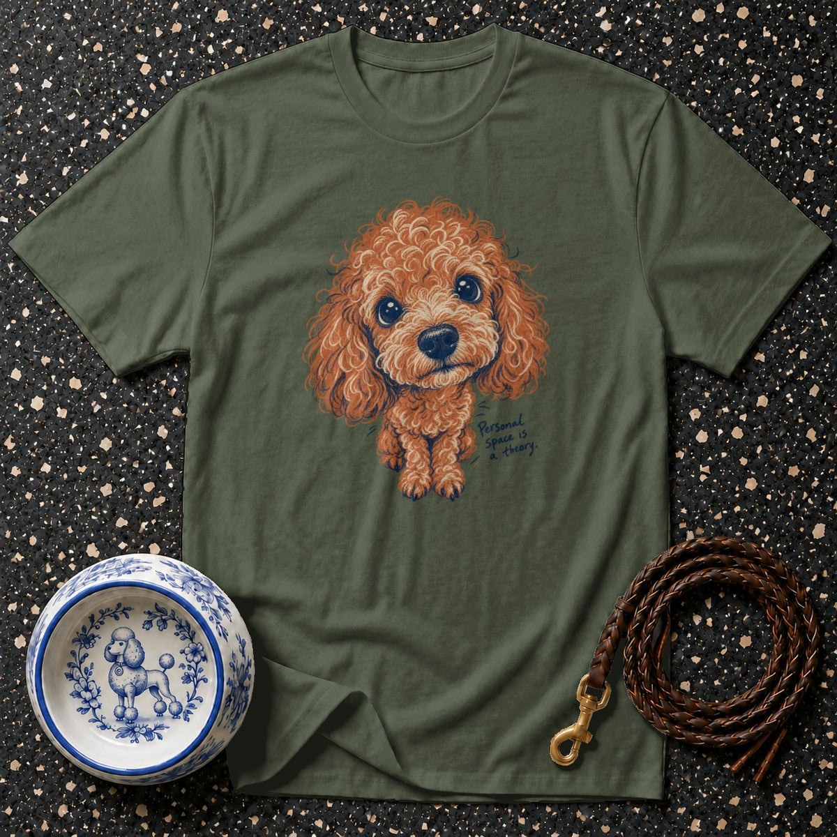 Personal Space Poodle T-Shirt