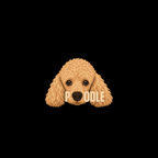 T-shirt Apricot Poodle Graphic T-Shirt Poodle Face T-Shirt | Premium Dog Apparel