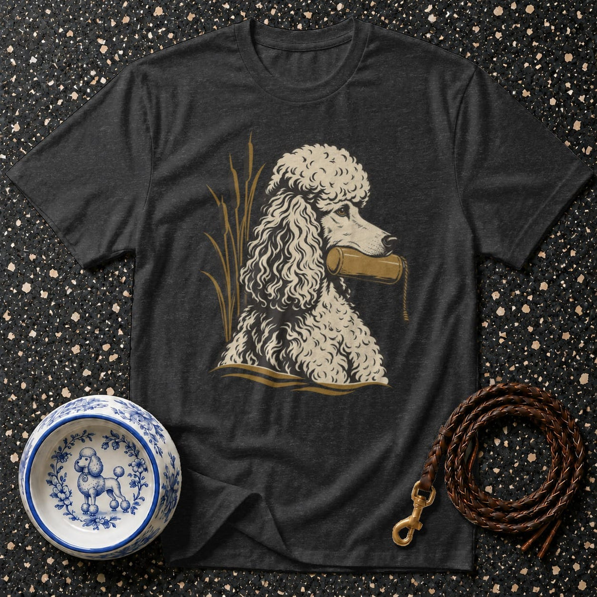 T-shirt Vintage Retriever Poodle T-Shirt Poodle Retriever T-Shirt | Premium Dog Apparel
