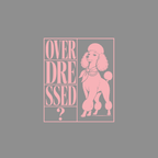 Overdressed Poodle Statement T-Shirt Overdressed Poodle T-Shirt | Premium Dog Apparel