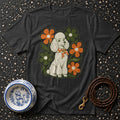 Retro Poodle Flower Power T-Shirt Retro Poodle T-Shirt | Vintage Dog Apparel