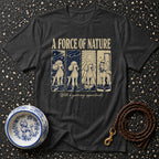 Poodle's Force of Nature Grooming T-Shirt Poodle T-Shirt | A Force of Nature Grooming