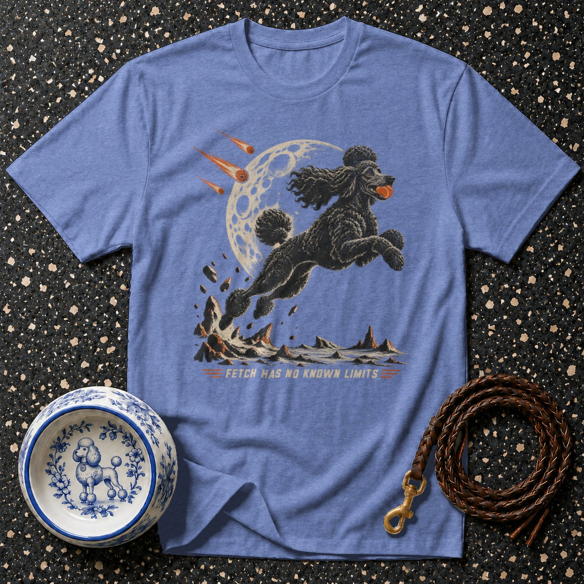 Cosmic Poodle Fetch T-Shirt