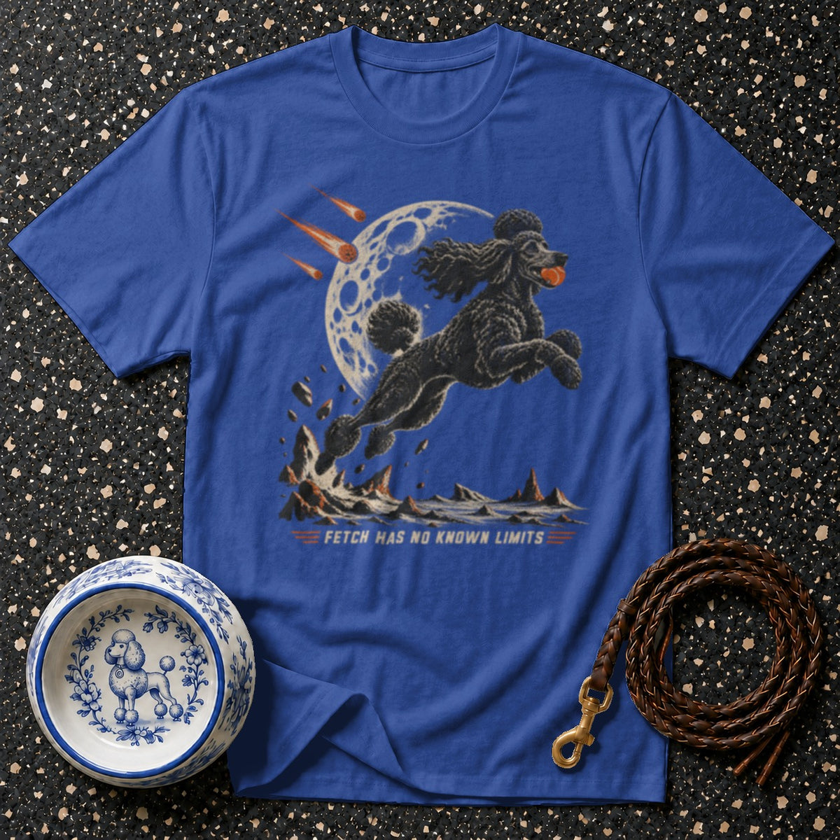 Cosmic Poodle Fetch T-Shirt