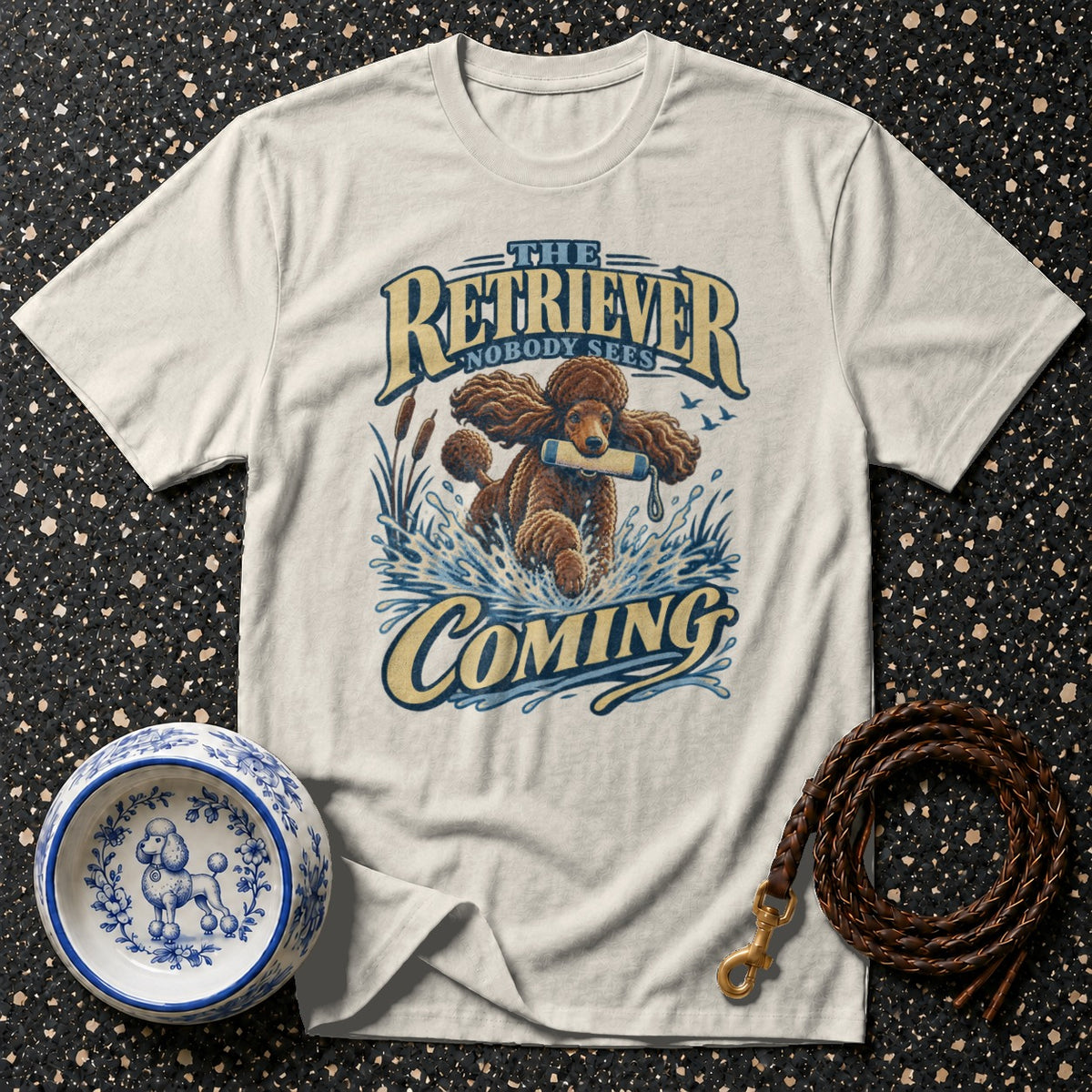 Retro Poodle Retriever T-Shirt