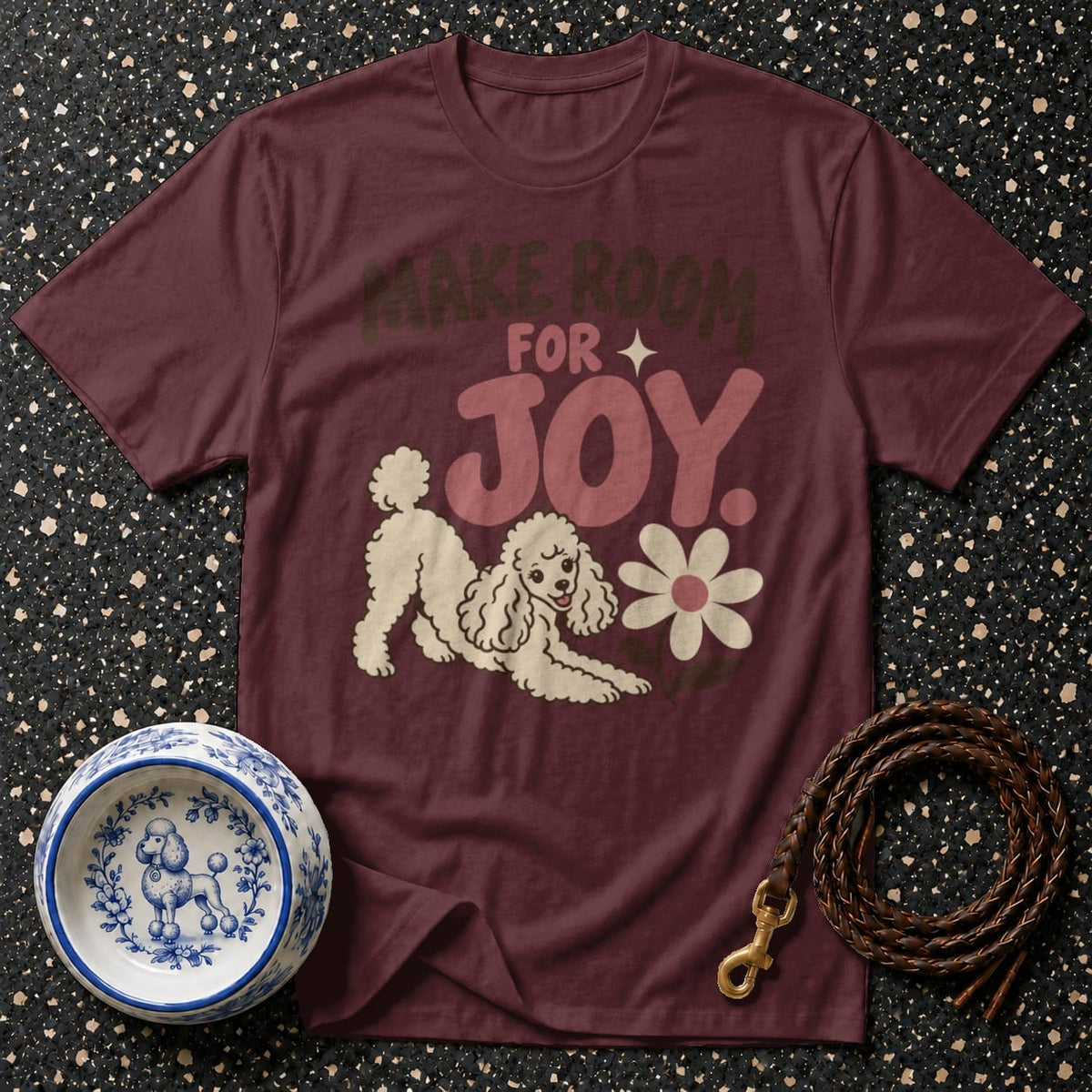 T-shirt Make Room For Joy Poodle T-Shirt Make Room For Joy Poodle T-Shirt | Premium Dog Apparel