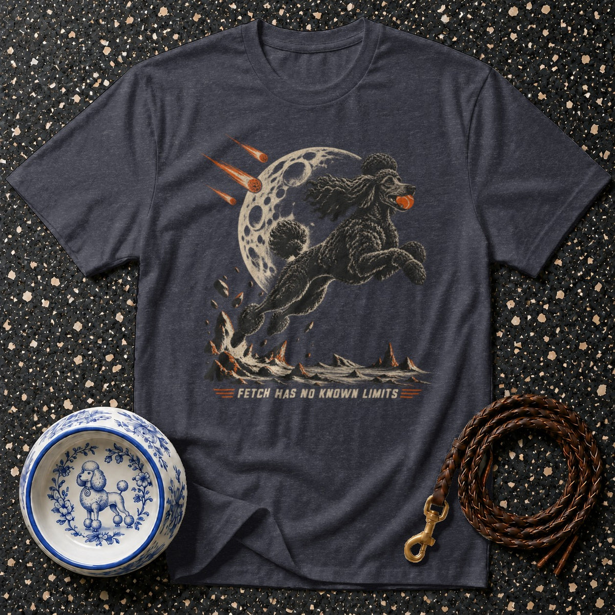 Cosmic Poodle Fetch T-Shirt