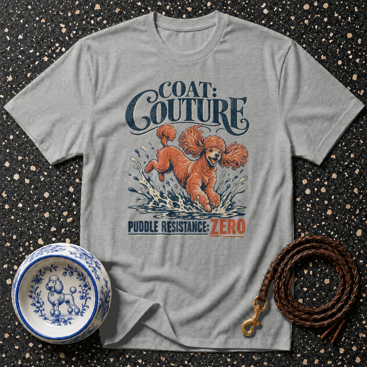 Coat Couture Poodle T-Shirt