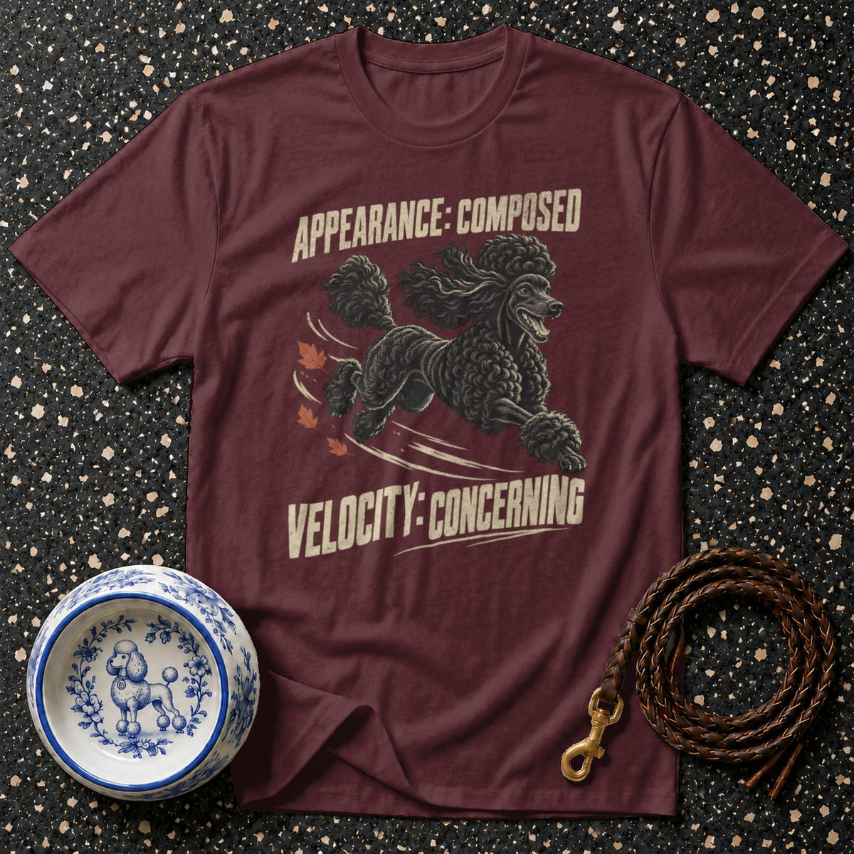 Composed Velocity Poodle T-Shirt