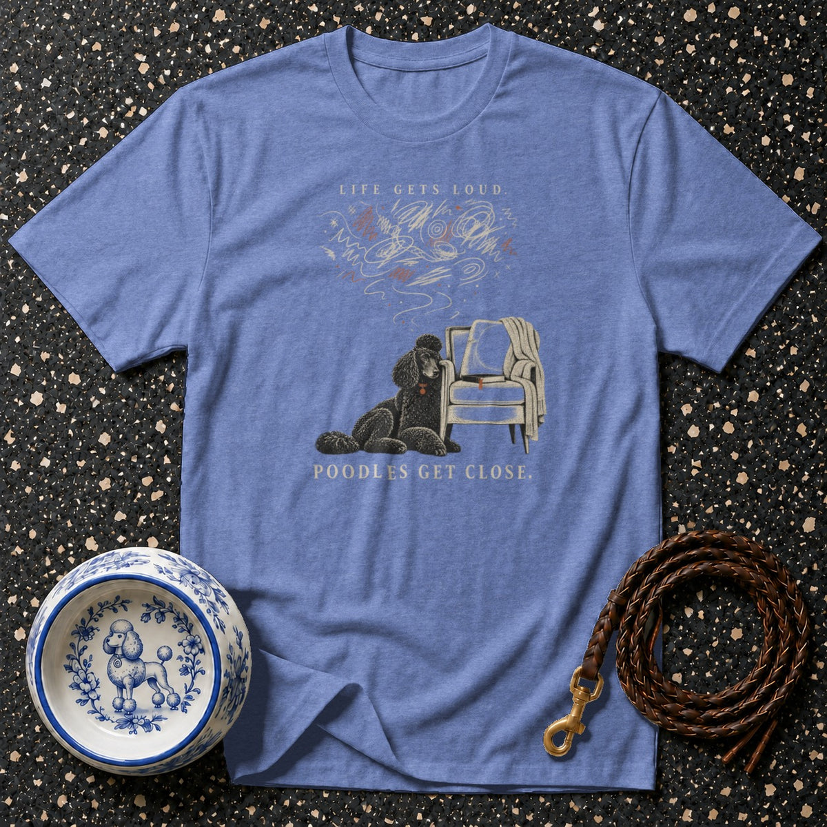 Poodles Get Close Cozy T-Shirt