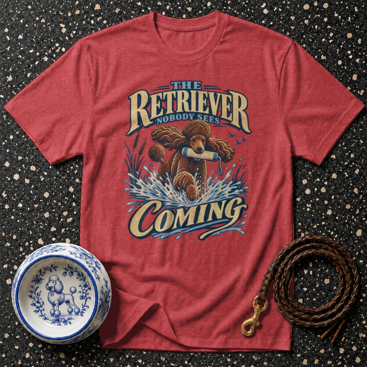 Retro Poodle Retriever T-Shirt