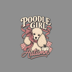 Retro Poodle Girl Autumn T-Shirt Poodle Girl Autumn T-Shirt | Premium Dog Apparel