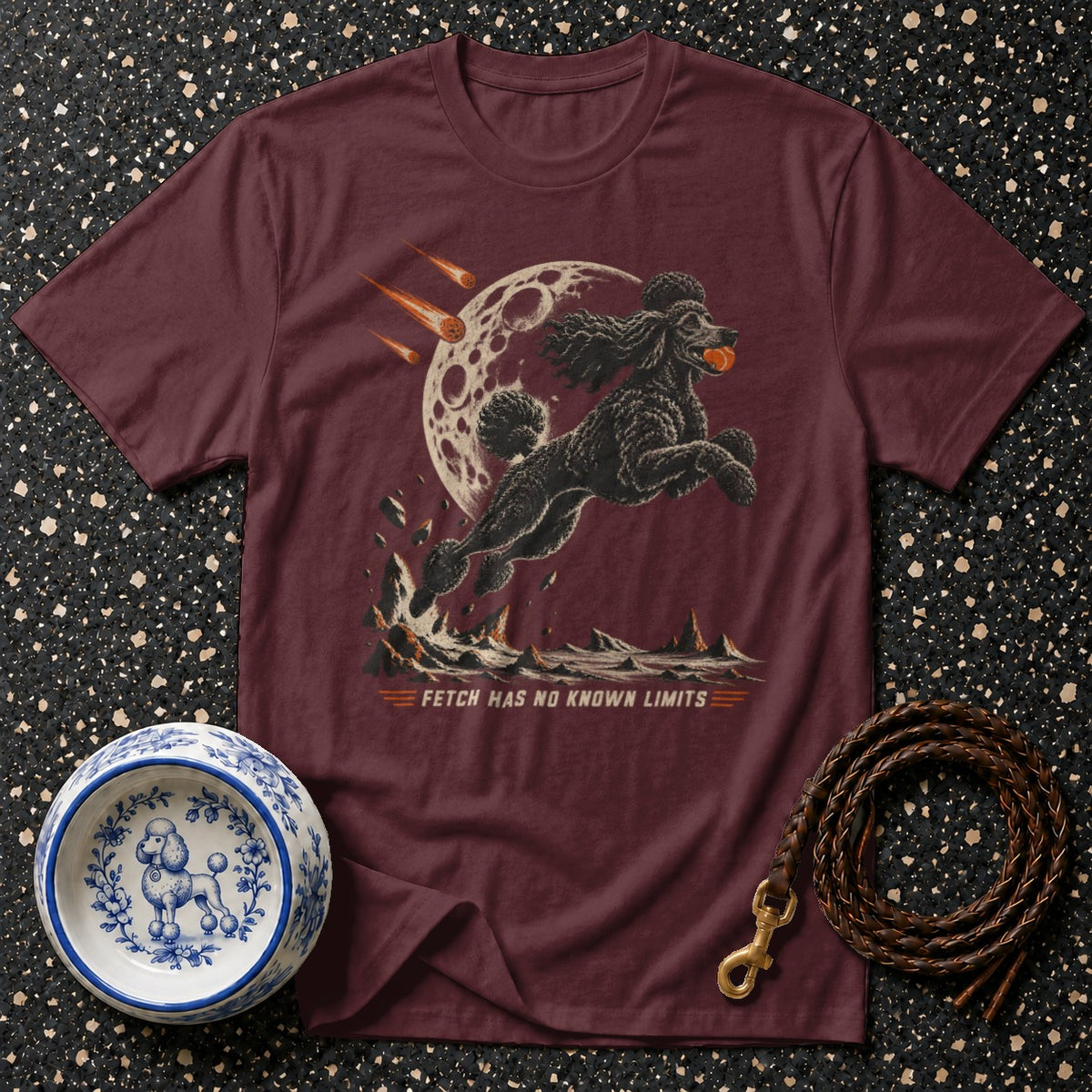 Cosmic Poodle Fetch T-Shirt