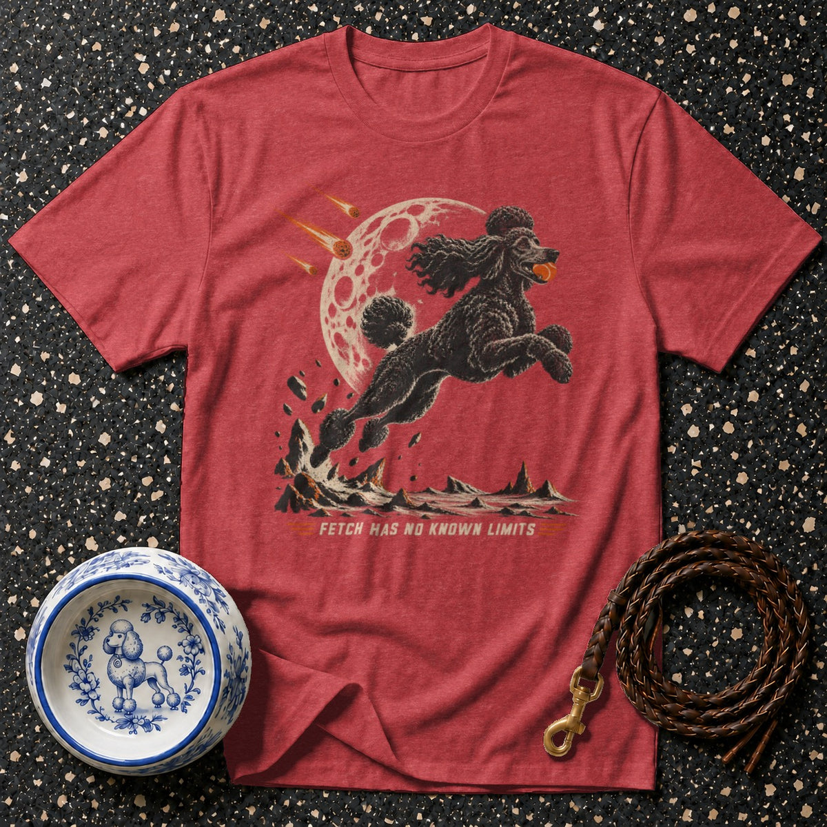 Cosmic Poodle Fetch T-Shirt