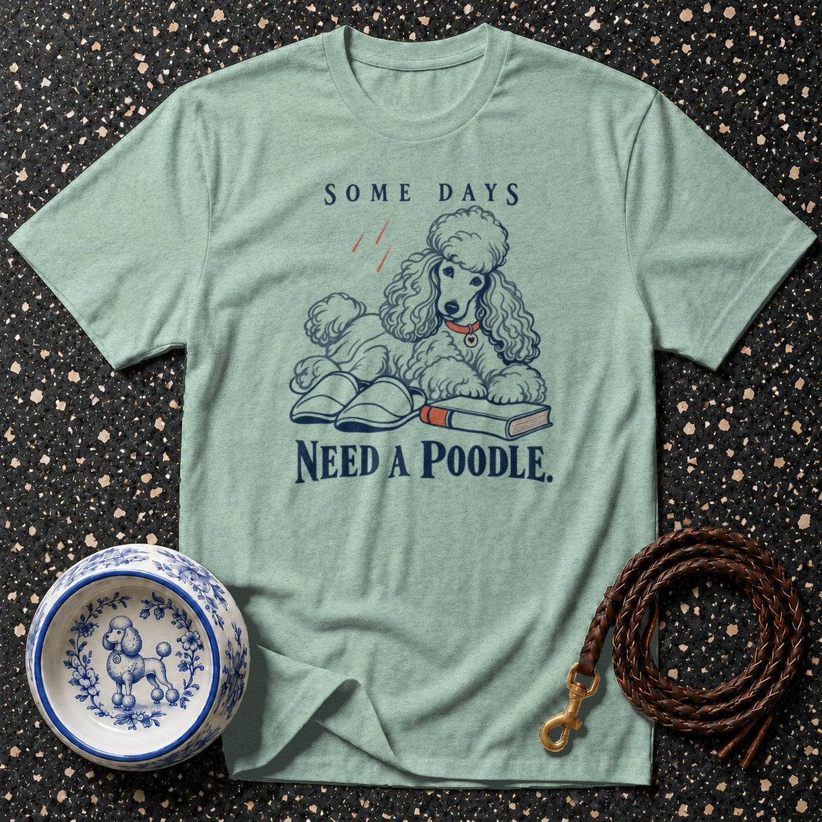 Cozy Days Poodle T-Shirt