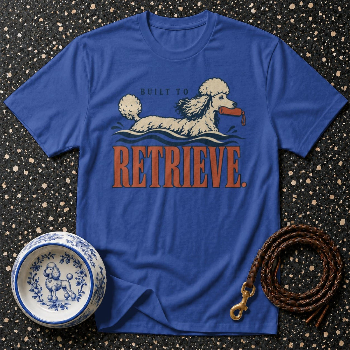 T-shirt Built To Retrieve Poodle T-Shirt Retrieve Poodle T-Shirt | Built to Retrieve Dog Tee