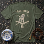 Poodle's Path: Trail Guide & Treat Negotiator T-Shirt Trail Guide Poodle T-Shirt | Dog Lover Apparel