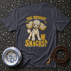 T-shirt Retro Poodle Snacks T-Shirt You Brought Snacks? Poodle T-Shirt | Premium Dog Apparel