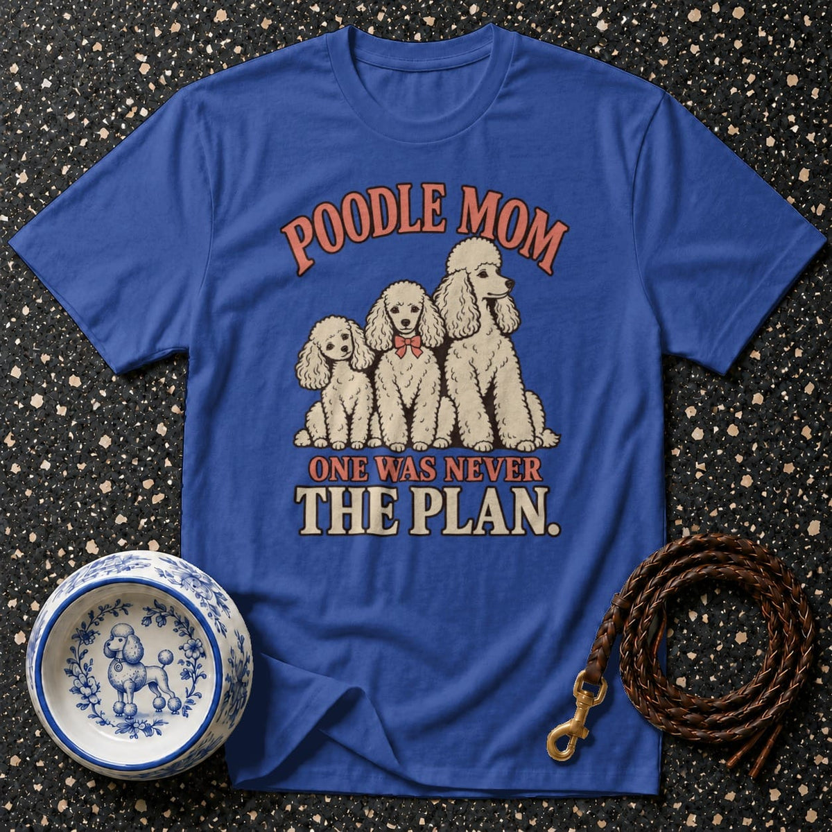 T-shirt Poodle Mom Retro T-Shirt Poodle Mom T-Shirt | Cute Dog Lover Gift