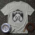 Poodle's Close Encounter T-Shirt Poodle UFO T-Shirt | Out of this World Poodle