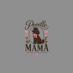 T-shirt Poodle Mama Graphic T-Shirt Poodle Mama T-Shirt | High Standards Apparel