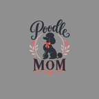 T-shirt Elegant Poodle Mom Graphic T-Shirt Poodle Mom T-Shirt | Premium Dog Lover Apparel
