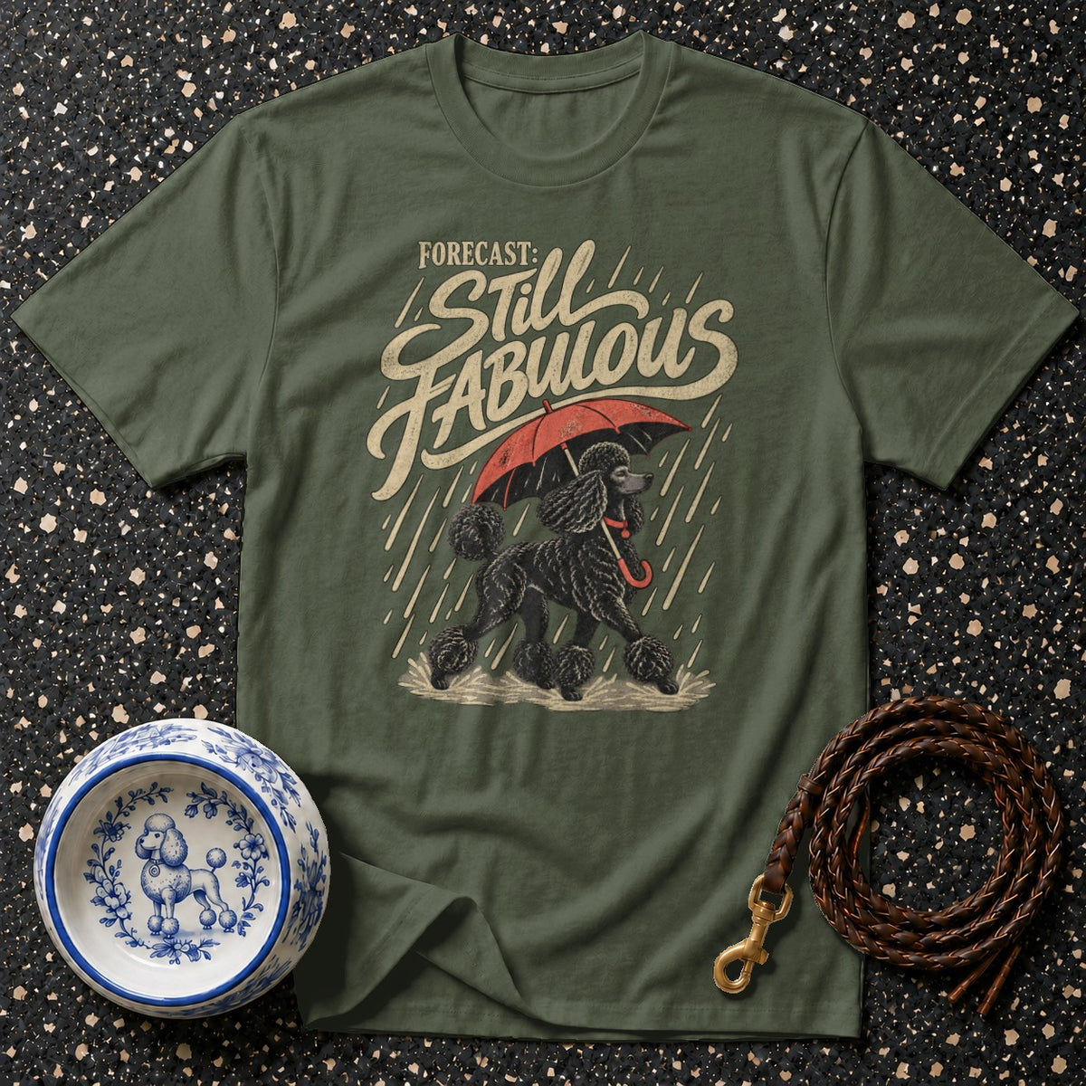 Still Fabulous Poodle T-Shirt