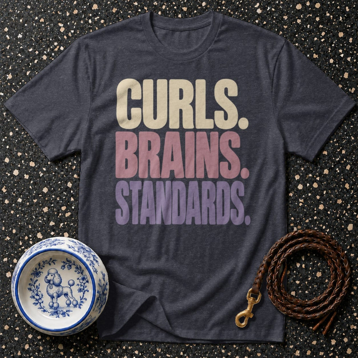 T-shirt Curls Brains Standards T-Shirt Curls Brains Standards T-Shirt | Premium Apparel