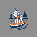 T-shirt Poodle Paddleboard Adventure T-Shirt Poodle Paddleboard T-Shirt | Premium Dog Apparel