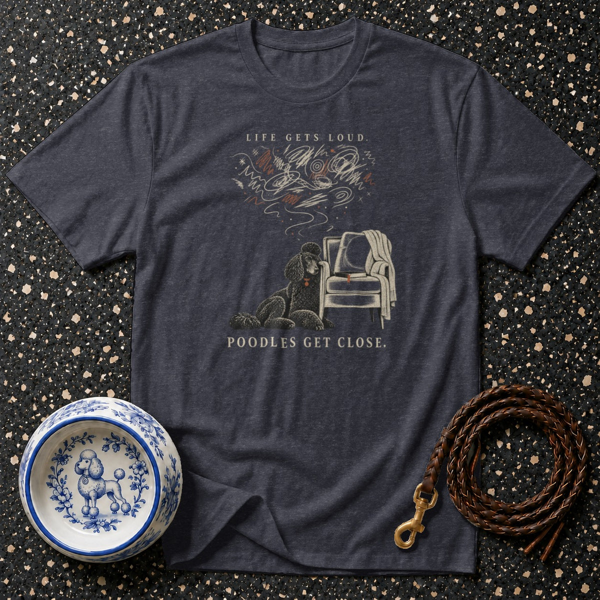 Poodles Get Close Cozy T-Shirt