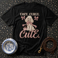 T-shirt Cozy Curly Poodle T-Shirt Cute Poodle T-Shirt | Cozy Curly Canine Apparel