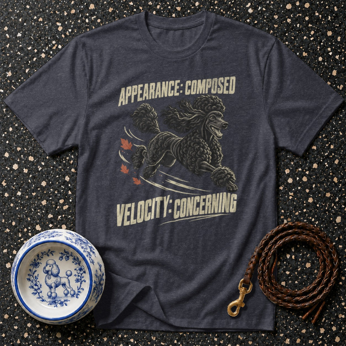 Composed Velocity Poodle T-Shirt