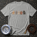 Precious Poodle Pals T-Shirt Cute Poodle Gang T-Shirt | Premium Dog Apparel