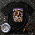Poodle Parade Digital Art T-Shirt Poodles T-Shirt | Premium Dog Lover Apparel